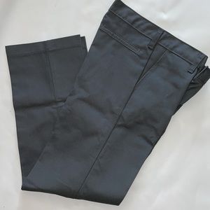 DICKIES Boys flat front pants classic fit straight leg 12 NWT
